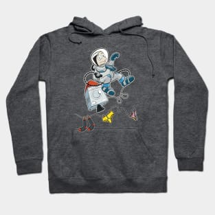 Cartoon Spaceman Hoodie